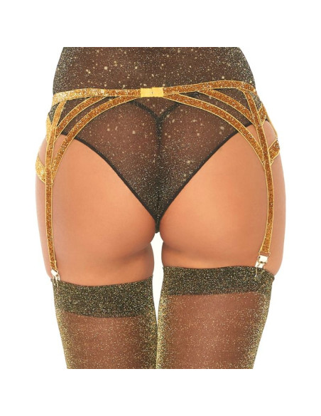 LEG AVENUE LIGUERO LUREX DORADO TALLA UNICA