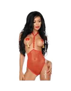 ME SEDUCE LINDA TEDDY ROJO L XL