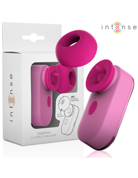 INTENSE SABRINA TRAVEL SET ESTIMULADOR DE CLATORIS ROSA