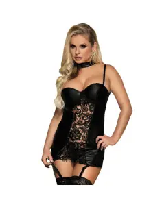 SUBBLIME FETISH STYLE CORSET ENCAJE FLORAL S M 2