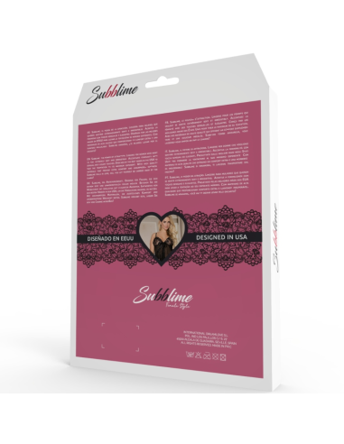 SUBBLIME CORSET TIRAS L XL