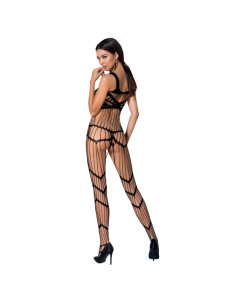 PASSION WOMAN BS058 BODYSTOCKING NEGRO TALLA UNICA 2