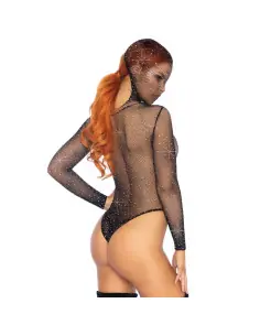 LEG AVENUE KINK TEDDY CUERPO DE RED CON BRILLANTES 2