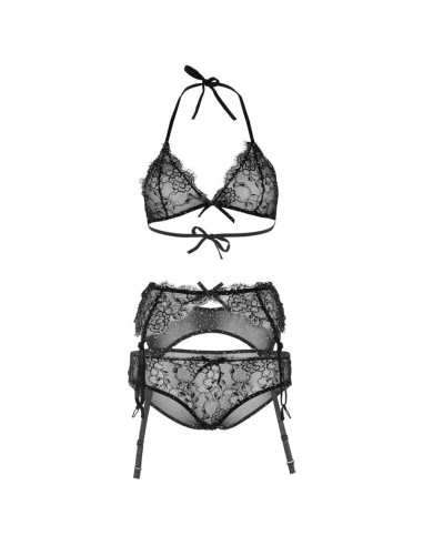 LEG AVENUE SET DE TRES PIEZAS CON BRILLANTES M