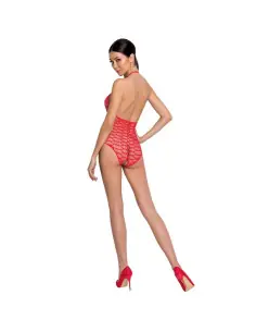 PASSION WOMAN BS087 BODYSTOCKING ROJO TALLA UNICA 2