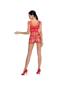 PASSION WOMAN BS089 BODYSTOCKING ROJO TALLA UNICA 2
