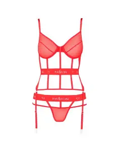 PASSION KYOUKA CORSET ROJO L XL 2