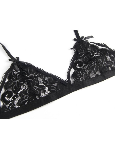 SUBBLIME SET TRES PIEZAS SUJETADOR LIGUERO TANGA L XL SUBBLIME SET TRES PIEZAS SUJETADOR LIGUERO TANGA L XL