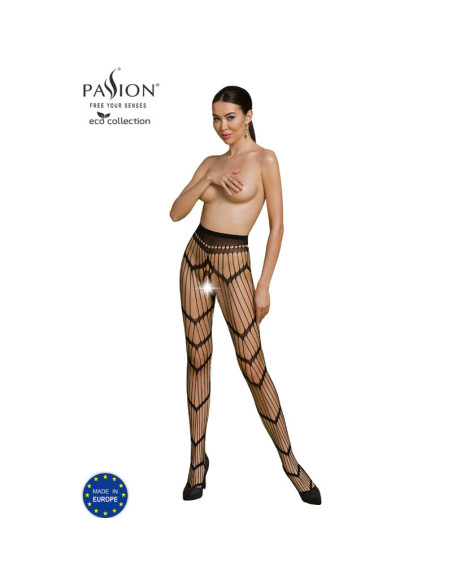 PASSION ECO COLLECTION BODYSTOCKING ECO S006 NEGRO PASSION ECO COLLECTION BODYSTOCKING ECO S006 NEGRO