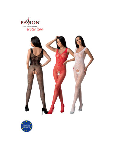 PASSION BS098 BODYSTOCKING NEGRO TALLA UNICA