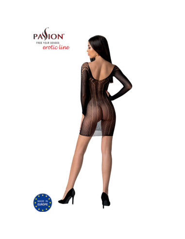 PASSION BS101 BODYSTOCKING NEGRO TALLA UNICA