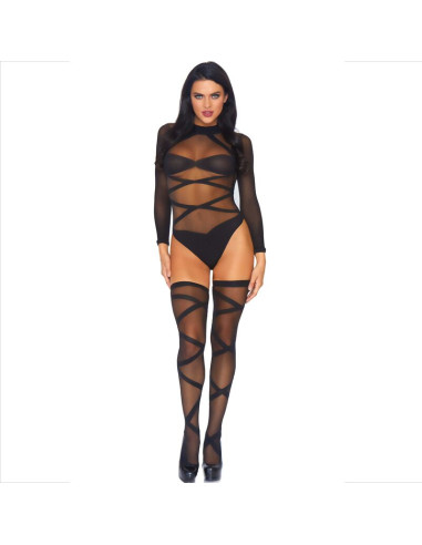 LEG AVENUE SET 2 PIEZAS BODY MEDIAS