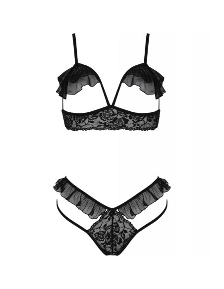 PASSION DOLLY SET DOS PIEZAS NEGRO S M PASSION DOLLY SET DOS PIEZAS NEGRO S M