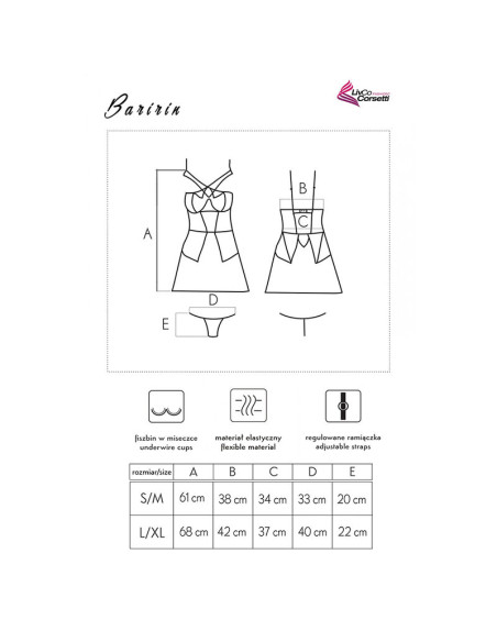 LIVCO CORSETTI FASHION BARIRIN LC 90633 FALDA PANTY NEGRO LIVCO CORSETTI FASHION BARIRIN LC 90633 FALDA PANTY NEGRO