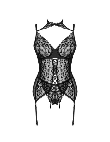 LIVCO CORSETTI FASHION GIELLANDRA FOR THE SENSES COLLECTION CORSET PANTY NEGRO