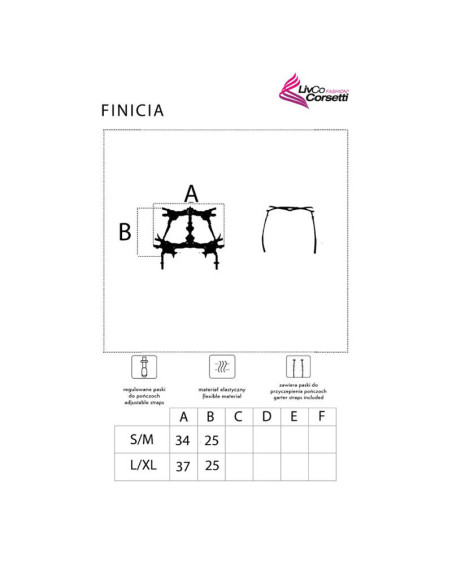 LIVCO CORSETTI FASHION FINICIA LC90724 LIGUERO NEGRO LIVCO CORSETTI FASHION FINICIA LC90724 LIGUERO NEGRO