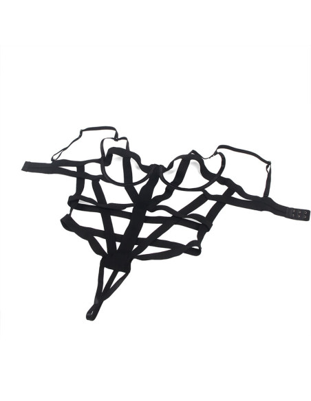 SUBBLIME BODY SEXY CON RECORTES NEGRO S M SUBBLIME BODY SEXY CON RECORTES NEGRO S M