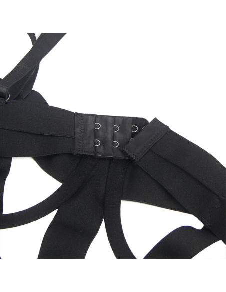 SUBBLIME BODY SEXY CON RECORTES NEGRO S M SUBBLIME BODY SEXY CON RECORTES NEGRO S M
