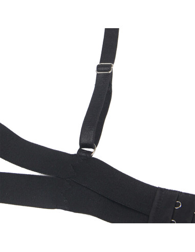 SUBBLIME BODY SEXY CON RECORTES NEGRO S M