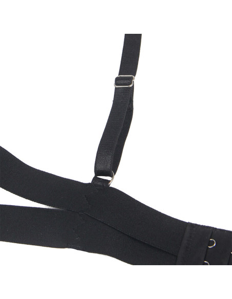 SUBBLIME BODY SEXY CON RECORTES NEGRO S M SUBBLIME BODY SEXY CON RECORTES NEGRO S M