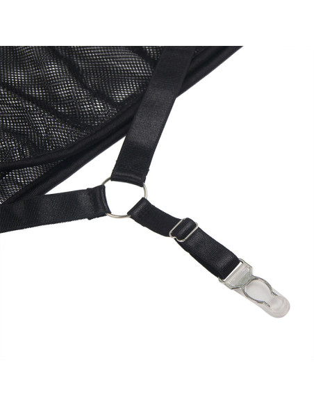 SUBBLIME VESTIDO TRANSPARENTE CUELLO HALTER NEGRO S M SUBBLIME VESTIDO TRANSPARENTE CUELLO HALTER NEGRO S M