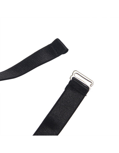 SUBBLIME VESTIDO TRANSPARENTE CUELLO HALTER NEGRO S M