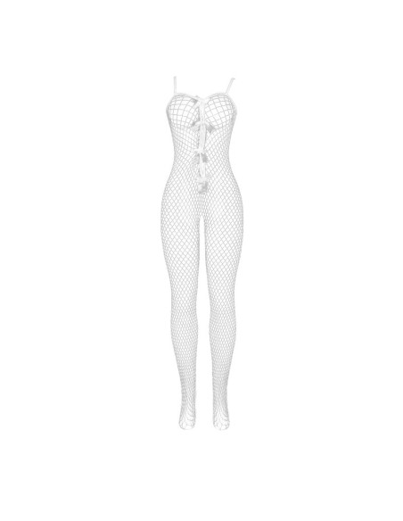 SUBBLIME 951740 BODYSTOCKING CROTCHLESS DE REJILLA CON LAZOS BLANCO TALLA UNICA SUBBLIME 951740 BODYSTOCKING CROTCHLESS DE REJILLA CON LAZOS BLANCO TALLA UNICA
