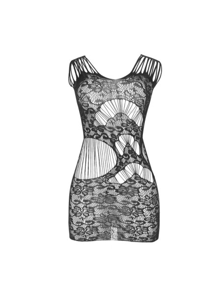 SUBBLIME 951771 VESTIDO LARGO ESPALDA ABIERTA DE REJILLA NEGRO TALLA UNICA SUBBLIME 951771 VESTIDO LARGO ESPALDA ABIERTA DE REJILLA NEGRO TALLA UNICA