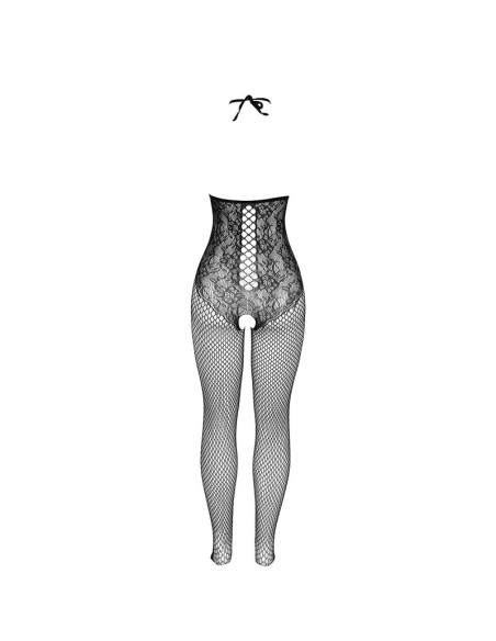 SUBBLIME 951849 BODYSTOCKING DE REJILLA COPA ABIERTA Y CUELLO HALTER NEGRO TALLA UNICA SUBBLIME 951849 BODYSTOCKING DE REJILLA COPA ABIERTA Y CUELLO HALTER NEGRO TALLA UNICA