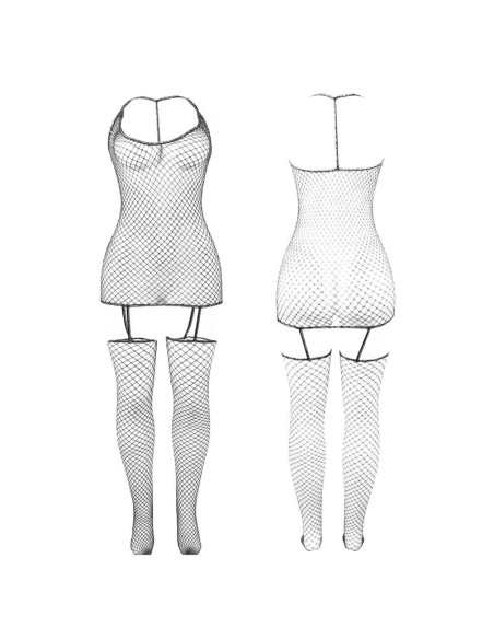 SUBBLIME 951955 BODYSTOCKING DE REJILLA BRILLANTE TALLA UNICA SUBBLIME 951955 BODYSTOCKING DE REJILLA BRILLANTE TALLA UNICA