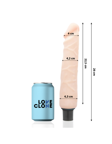 LOVECLONE JANSEN SELF LUBRICATION VIBRADOR 26 CM O 42 CM