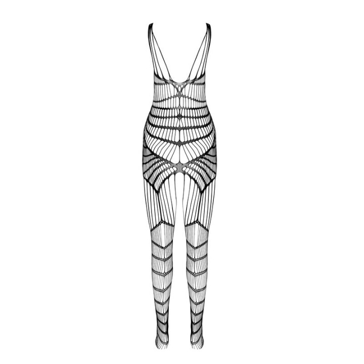 PASSION BS 102 BODYSTOCKING BLANCO TALLA UNICA