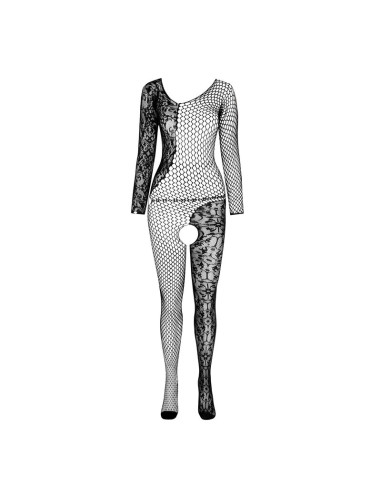 PASSION BS 107 BODYSTOCKING BLANCO TALLA UNICA