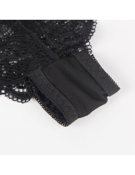 SUBBLIME 953911 SET 3 PIEZAS ENCAJE Y SATEN NEGRO S M SUBBLIME 953911 SET 3 PIEZAS ENCAJE Y SATEN NEGRO S M