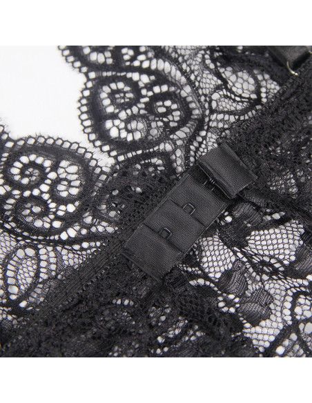 SUBBLIME 953928 SET 3 PIEZAS ENCAJE Y SATEN NEGRO L XL SUBBLIME 953928 SET 3 PIEZAS ENCAJE Y SATEN NEGRO L XL