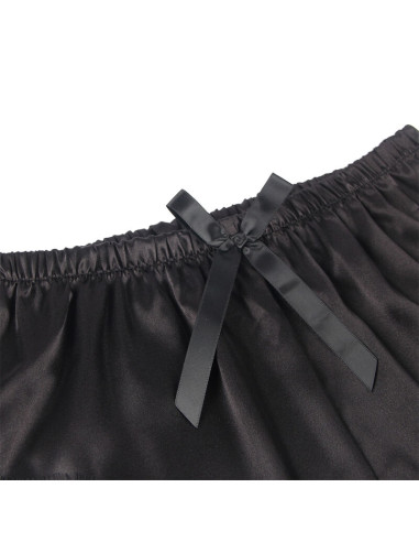 SUBBLIME 953935 PIJAMA SEXY SATEN Y ENCAJE NEGRO S M