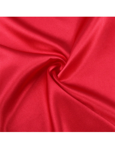 SUBBLIME 954017 CAMISON DE ENCAJE ESPALDA TRANSPARENTE TANGA ROJO NEGRO S M