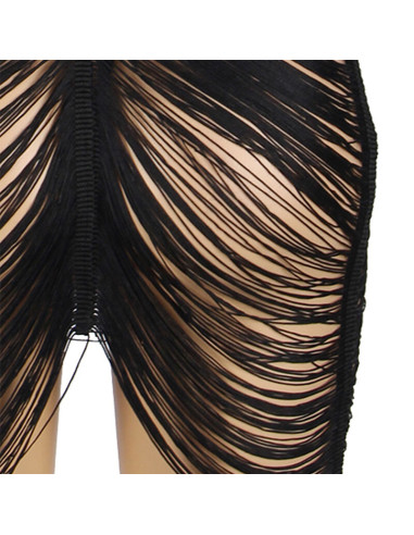SUBBLIME 954222 VESTIDO DE TIRAS TANGA NEGRO S M