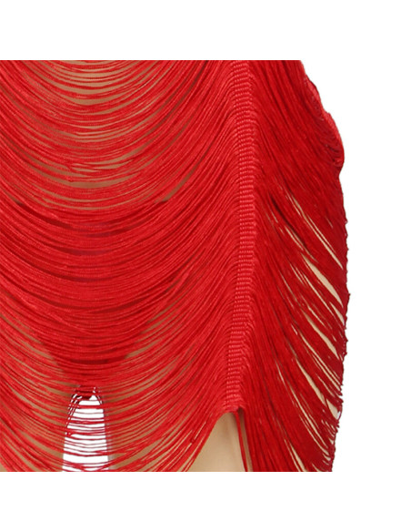 SUBBLIME 954253 VESTIDO DE FLECOS TANGA ROJO L XL SUBBLIME 954253 VESTIDO DE FLECOS TANGA ROJO L XL