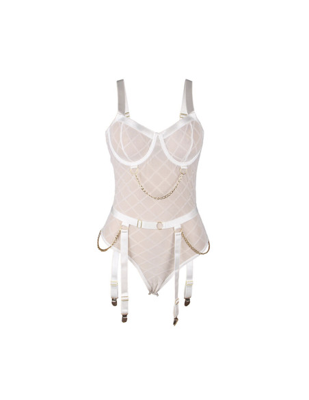 SUBBLIME 954291 BODY CON CADENAS LIGUEROS BLANCO L XL SUBBLIME 954291 BODY CON CADENAS LIGUEROS BLANCO L XL