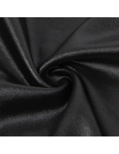 SUBBLIME 954406 VESTIDO BONDAGE DE CUERO NEGRO S M