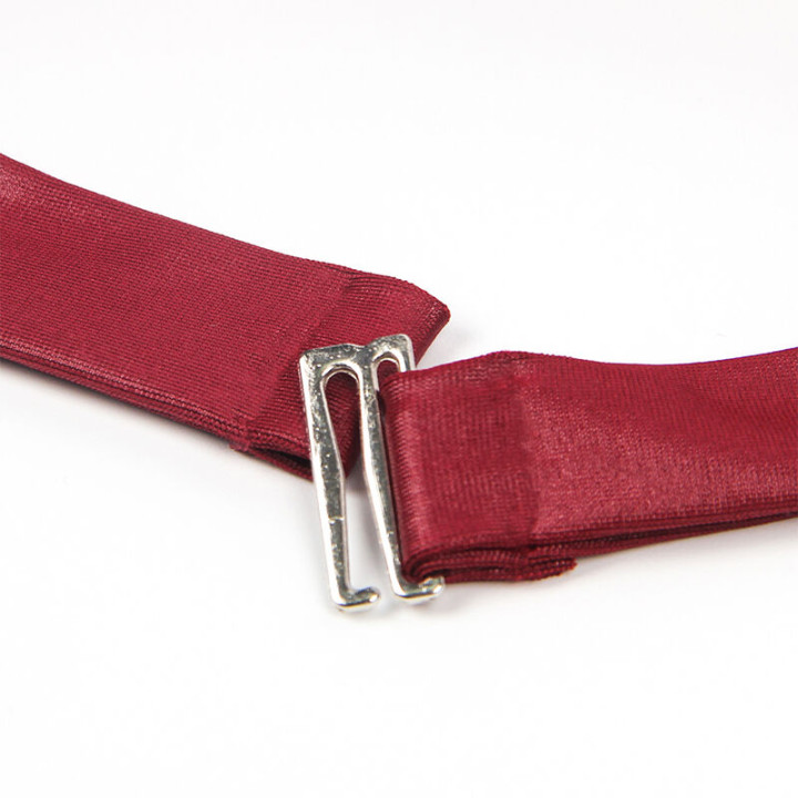 SUBBLIME 954420 VESTIDO BONDAGE DE ENCAJE NEGRO S M