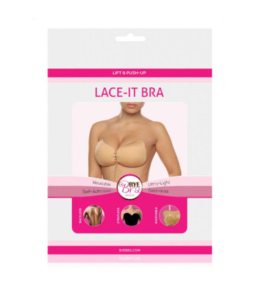 BYEBRA LACE IT REALZADOR PUSH UP CUP C NATURAL