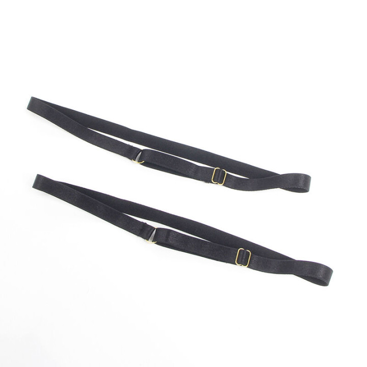 SUBBLIME 954451 VESTIDO SEXY DE REJILLA CUERO NEGRO L XL