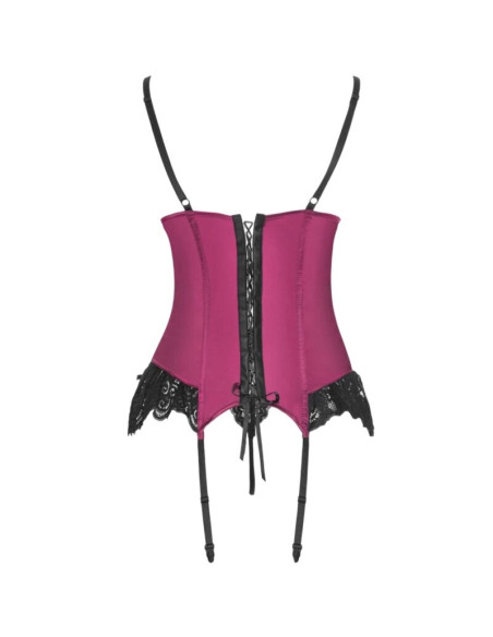LIVCO CORSETTI FASHION AGRAFENA CF 90436 CORSET TANGA BURDEOS S M LIVCO CORSETTI FASHION AGRAFENA CF 90436 CORSET TANGA BURDEOS S M