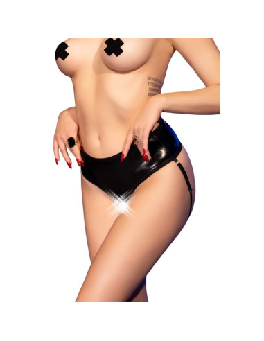 CHILIROSE CR 4841 CROTCHLESS PANTY NEGRO S M