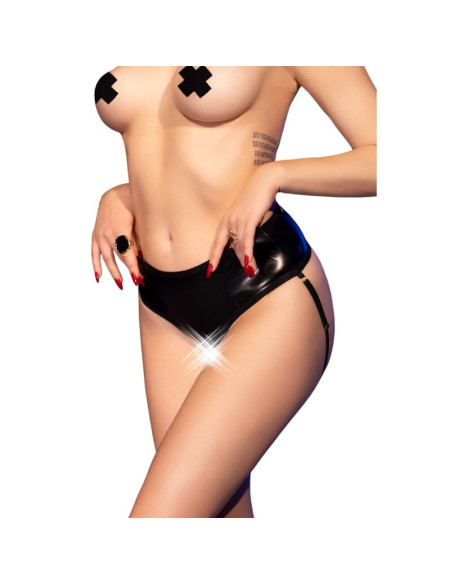 CHILIROSE CR 4841 CROTCHLESS PANTY NEGRO S M CHILIROSE CR 4841 CROTCHLESS PANTY NEGRO S M