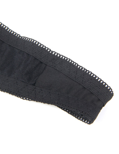 SUBBLIME 955205 SET SUJETADOR CON LAZO NEGRO AJUSTABLE L XL