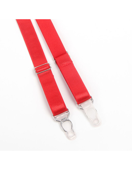 SUBBLIME 955250 SET SUJETADOR CON LIGUERO BONDAGE ROJO S M SUBBLIME 955250 SET SUJETADOR CON LIGUERO BONDAGE ROJO S M