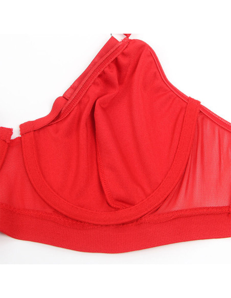 SUBBLIME 955267 SET SUJETADOR CON LIGUERO BONDAGE ROJO L XL SUBBLIME 955267 SET SUJETADOR CON LIGUERO BONDAGE ROJO L XL